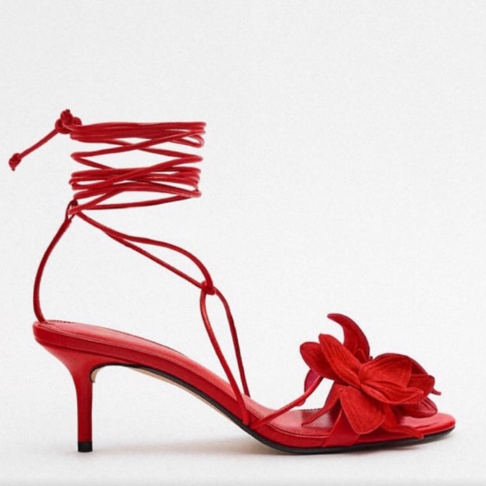 Red Leather Heels